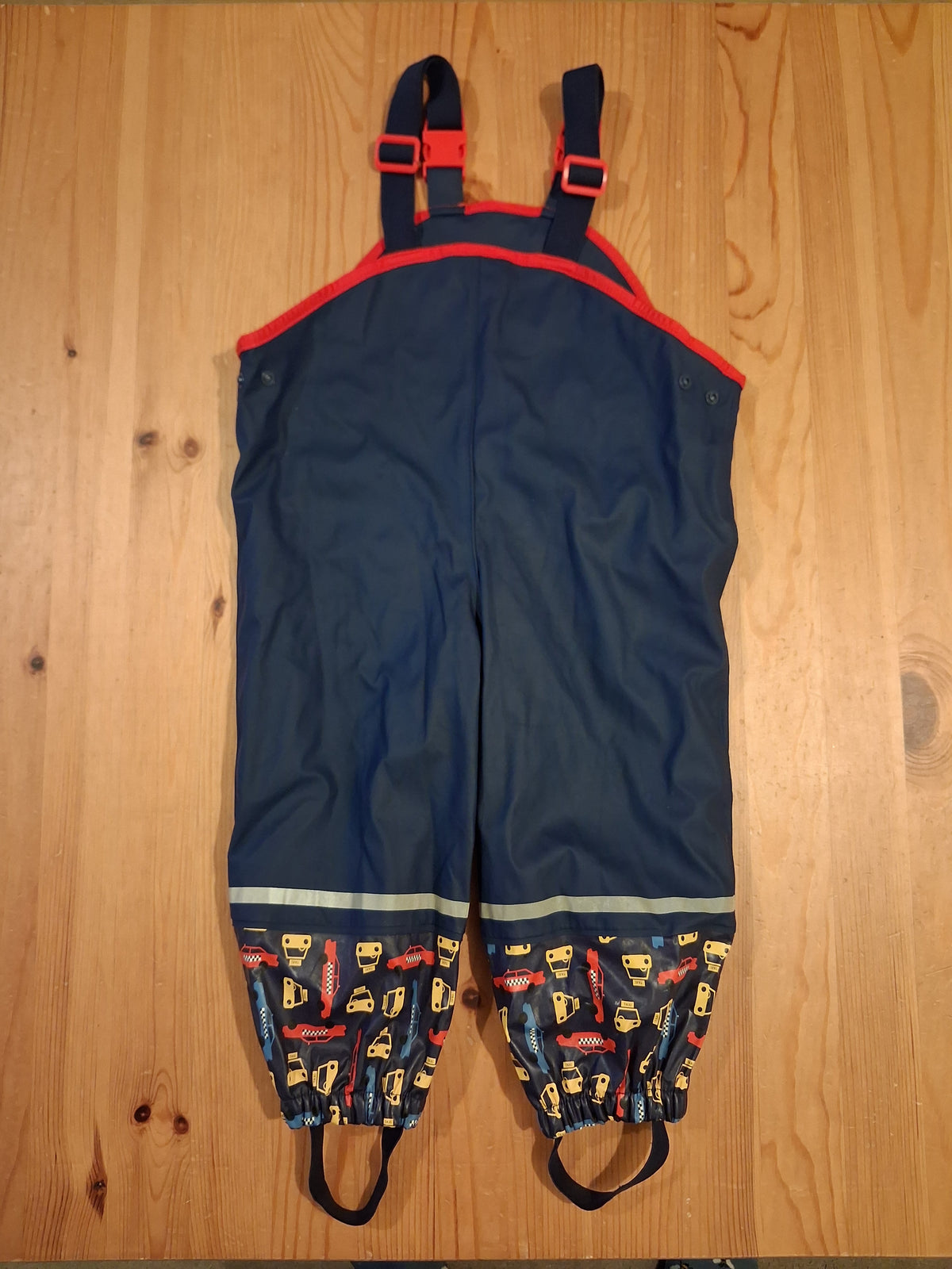 Waterproof Vehicles Fleece Lined Overtrousers - Boys 12-24 months - Lupilu
