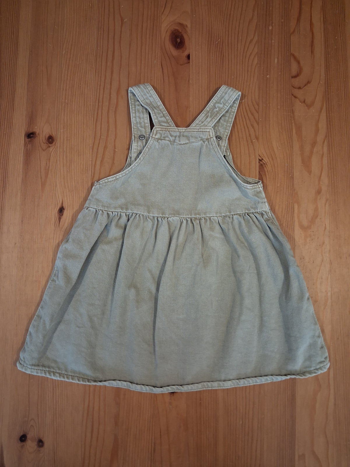 Distressed Look Pinafore Dress - Girls 18-24 months - H&M