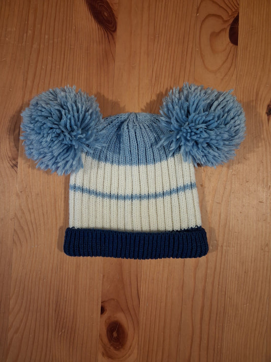 Striped Bobble Hat - Boys 12-18 months - George