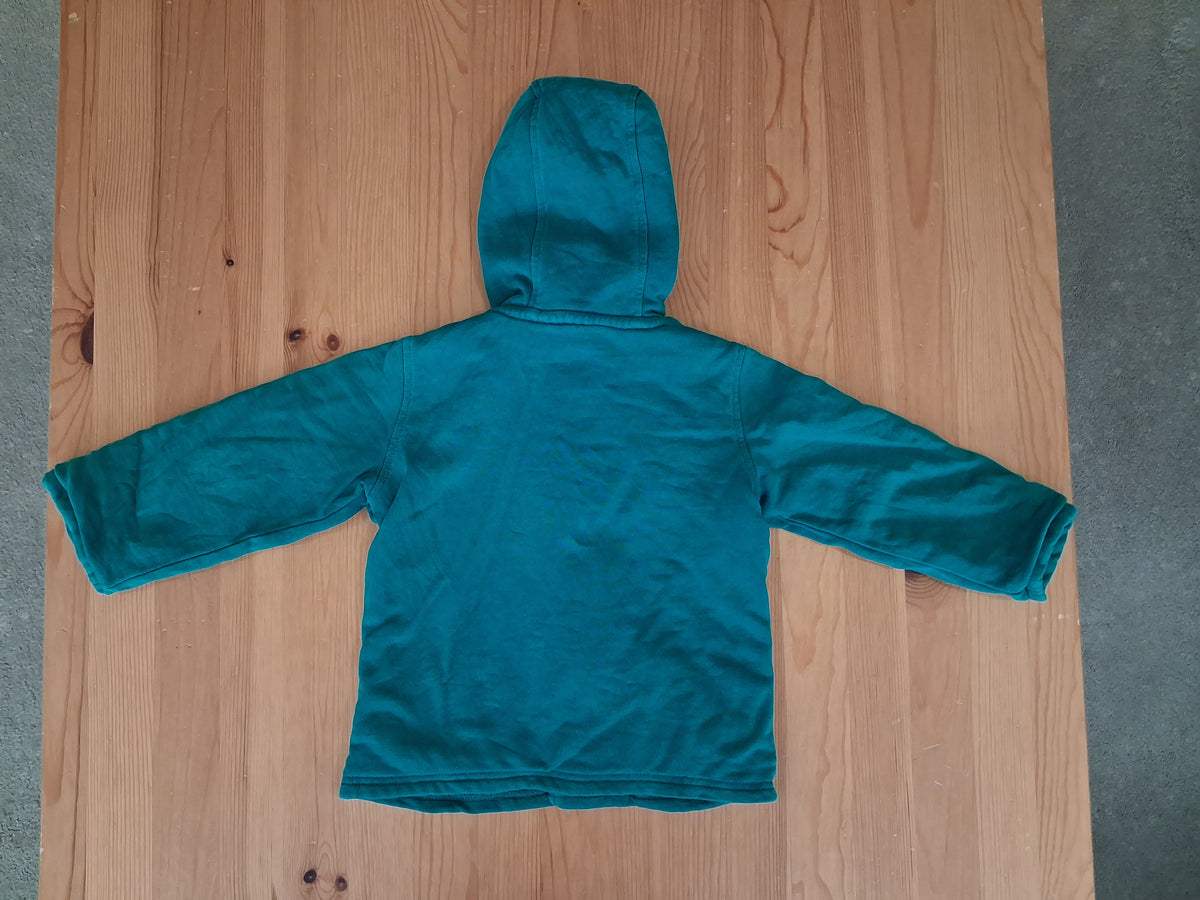 Green Duffle Style Coat - Boys 3-4 years - BabyBoden