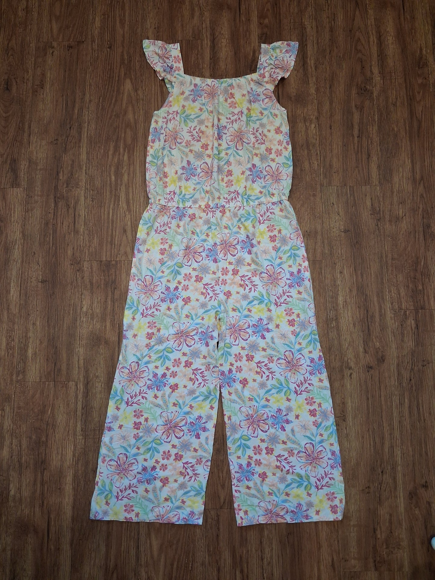 Floral Jumpsuit - Girls 13-14 years - Nutmeg