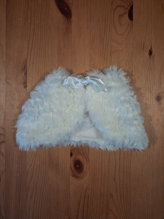 Faux Fur Wrap - Girls 12-18 months - The Phoenix Collection