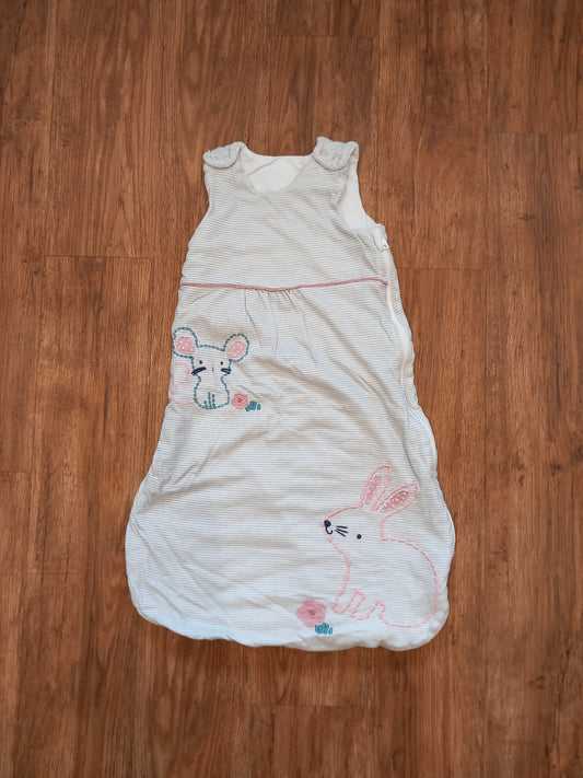 Animals 2.5 Tog Sleep Bag - Girls 6-12 months - TU