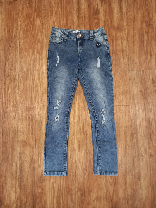 Distressed Look Jeans - Girls 9-10 years - Primark